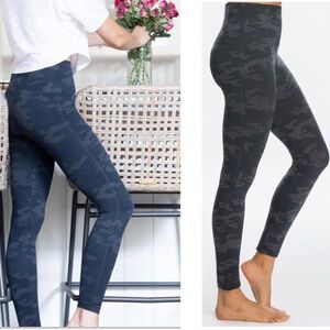 SPANX Look at me Now Heather Camouflage Seamless Leggings High Waisted M